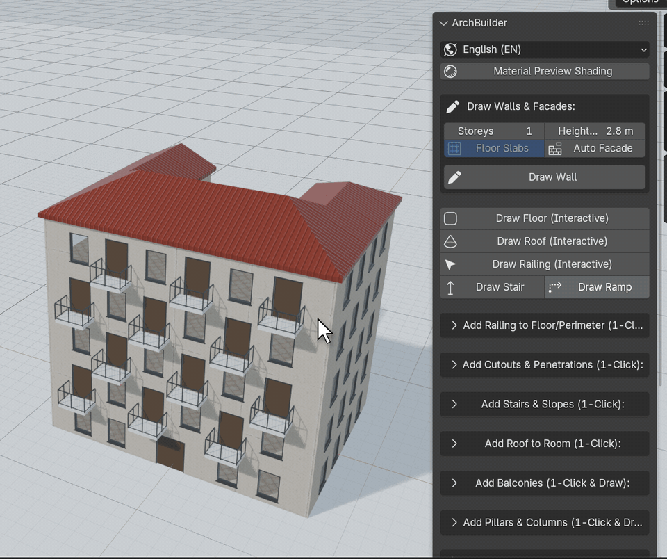 Switching the interface language