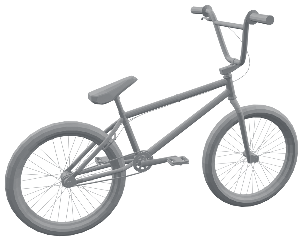 The original BMX bike, 21,510 triangles